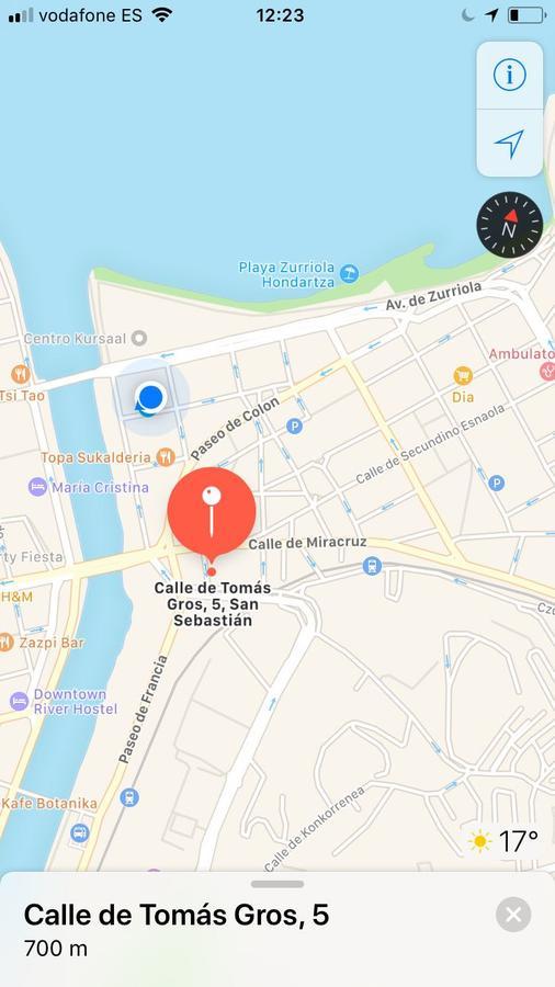 Apartamento Kasa Tomas Gros San Sebastián Esterno foto